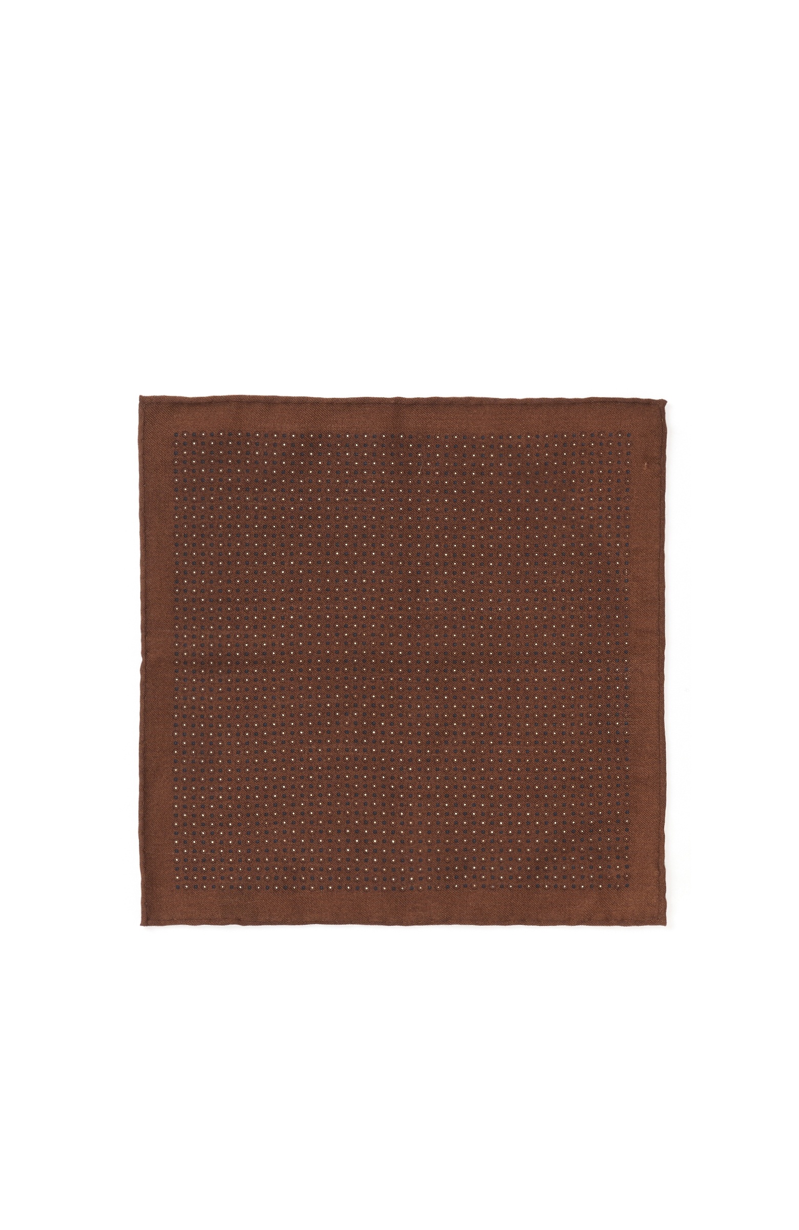 Men's Claret Red Wool Handkerchief