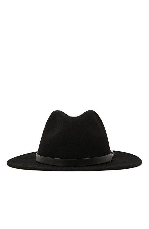 Black Men's Wool Hat