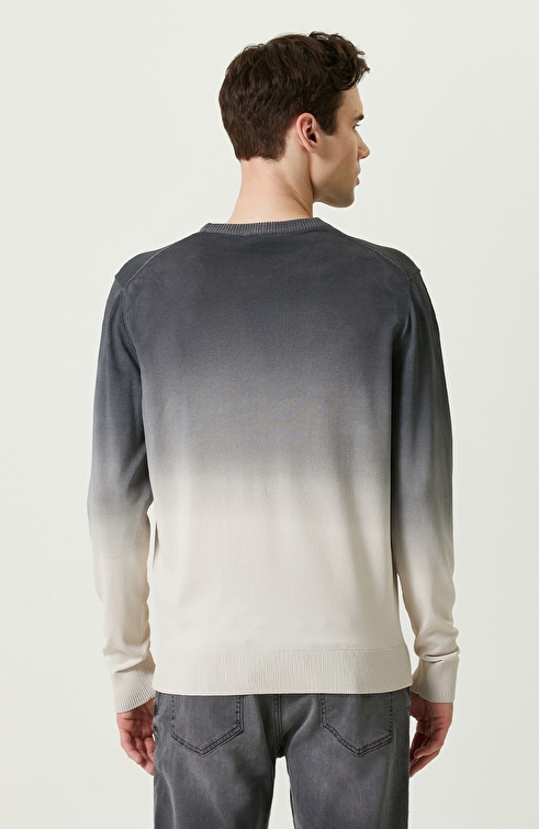 Gradient Anthracite Knitwear Sweater