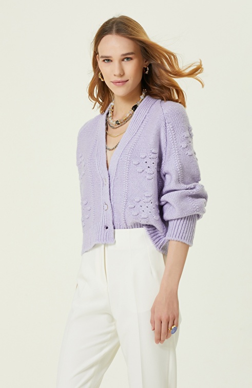 Lilac Cardigan