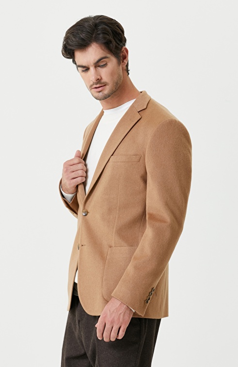 Loro Piana Camel Cashmere Jacket