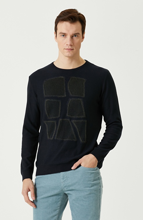 Navy Blue Sweater