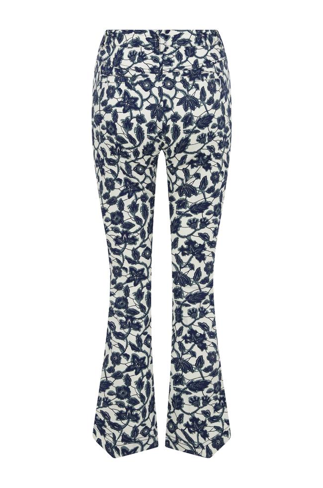 10 Crosby FLORAL PRINT TROUSERS