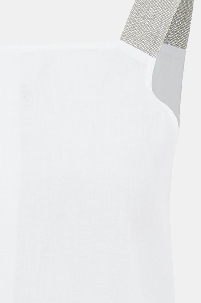 Fabiana Filippi WHITE LINEN BLOUSE