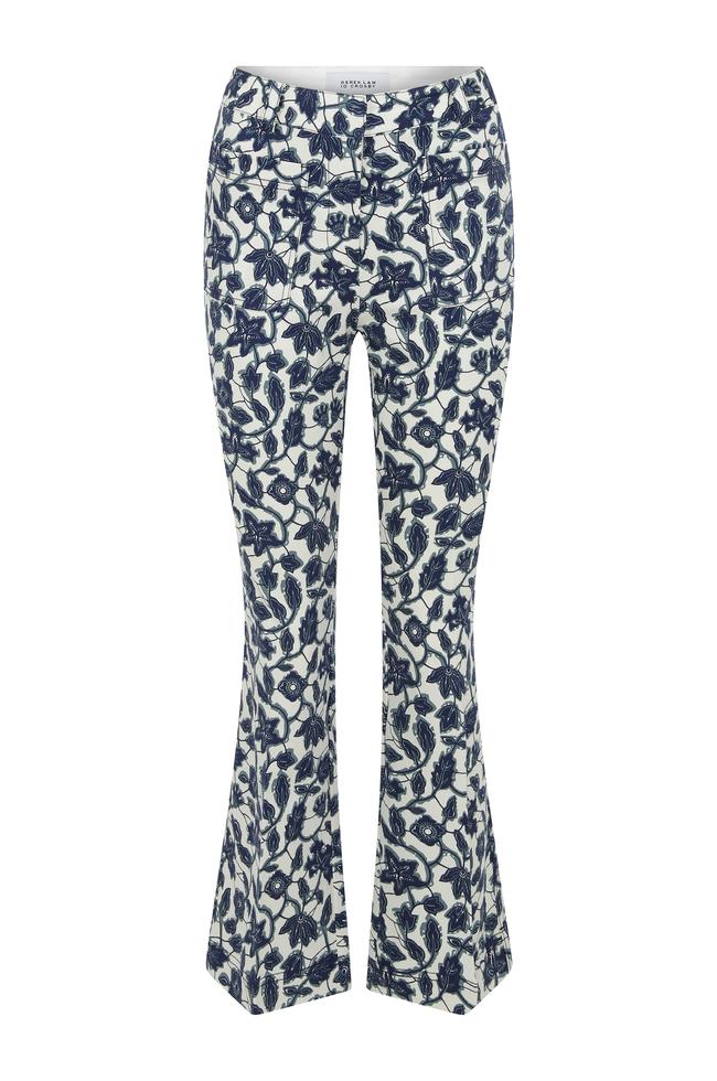 10 Crosby FLORAL PRINT TROUSERS