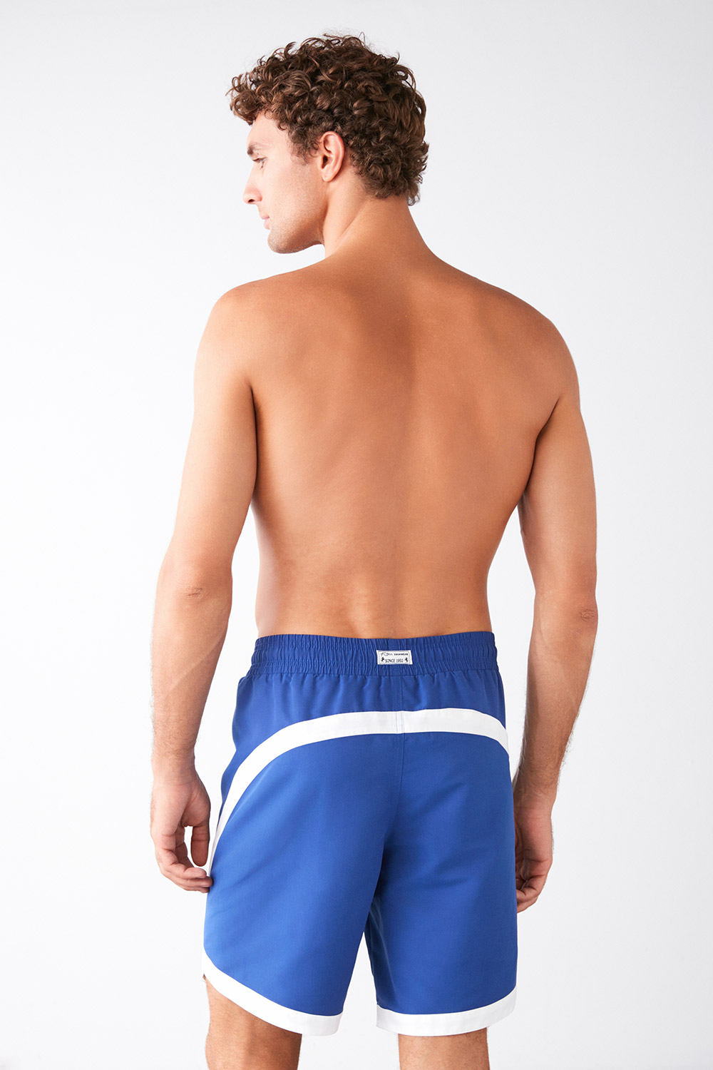 Base Stripe Detailed Marine Shorts