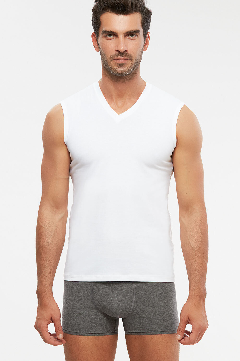 Francesco V-Neck Cotton Men's Athlete