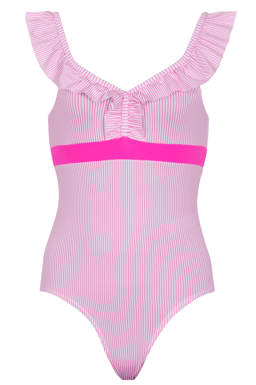 Nice ÇStriped Contrast Stripe ÇKids Swimwear