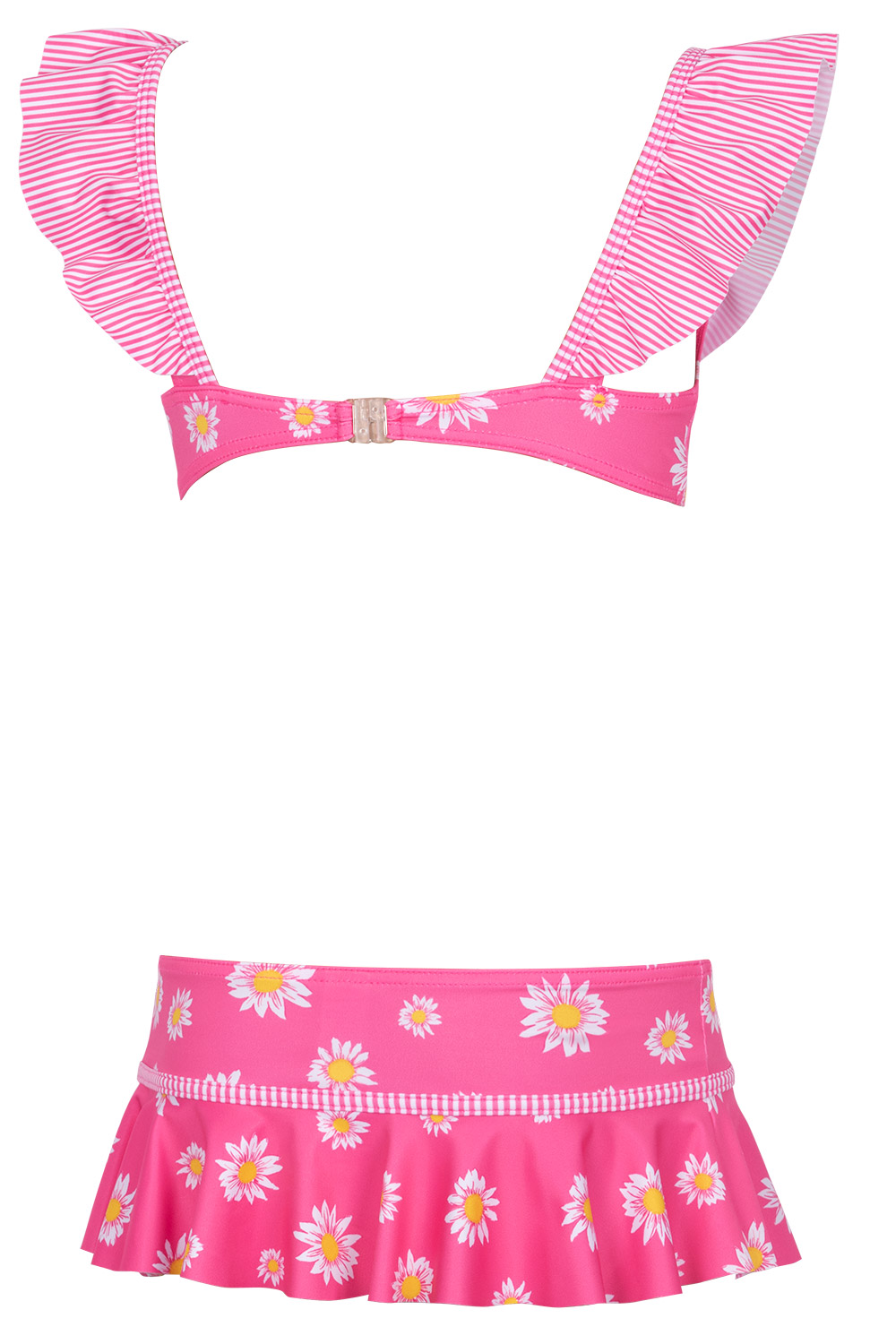 Betsy Daisy Pattern Skirt Bikini Set