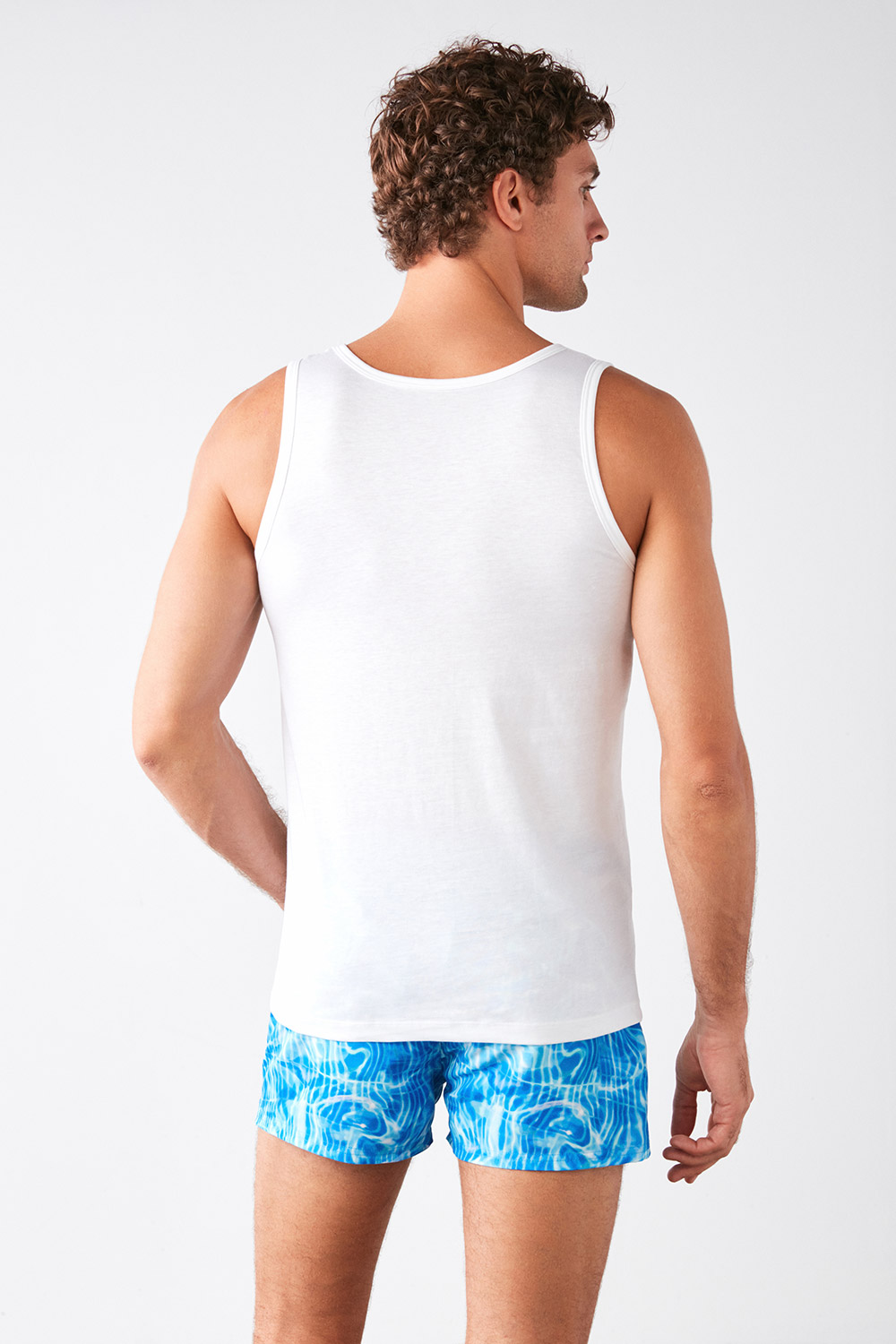 Glam Önü Printed Singlet