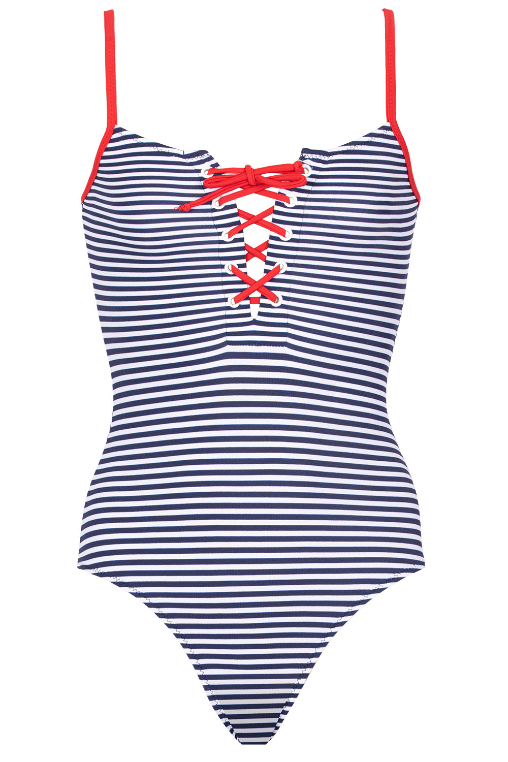 Jena Ç Striped Contrast Stripe Ç Kids Swimwear