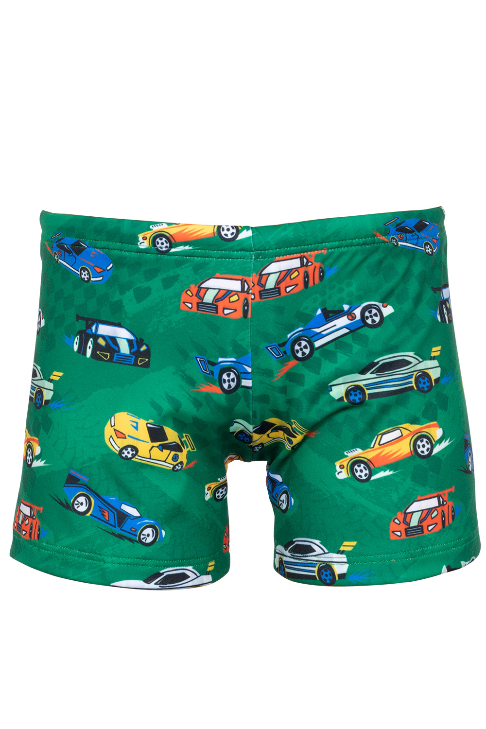 Force Car Patterned Children's Shorts Swimsuit