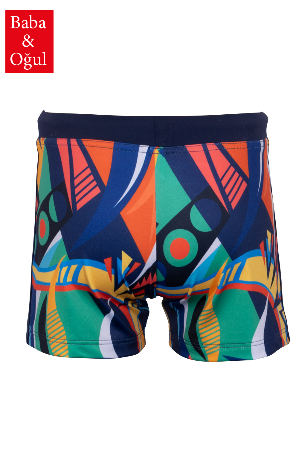 Damiano Patterned Boys Shorts Swimwear