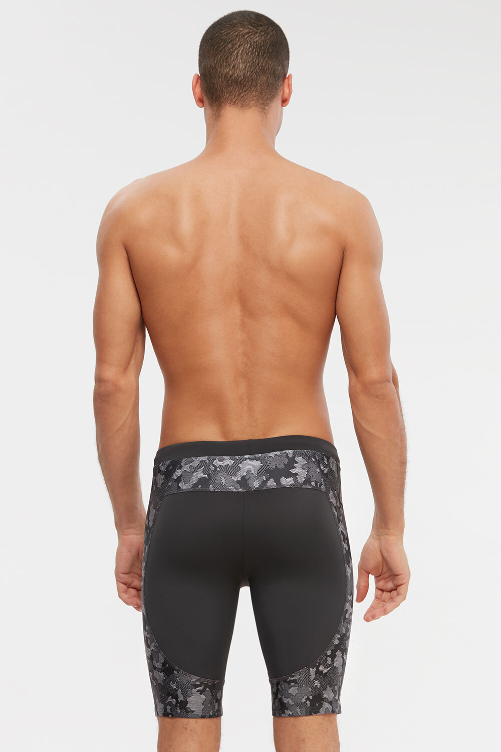 Camo Para Patterned Cycling Shorts