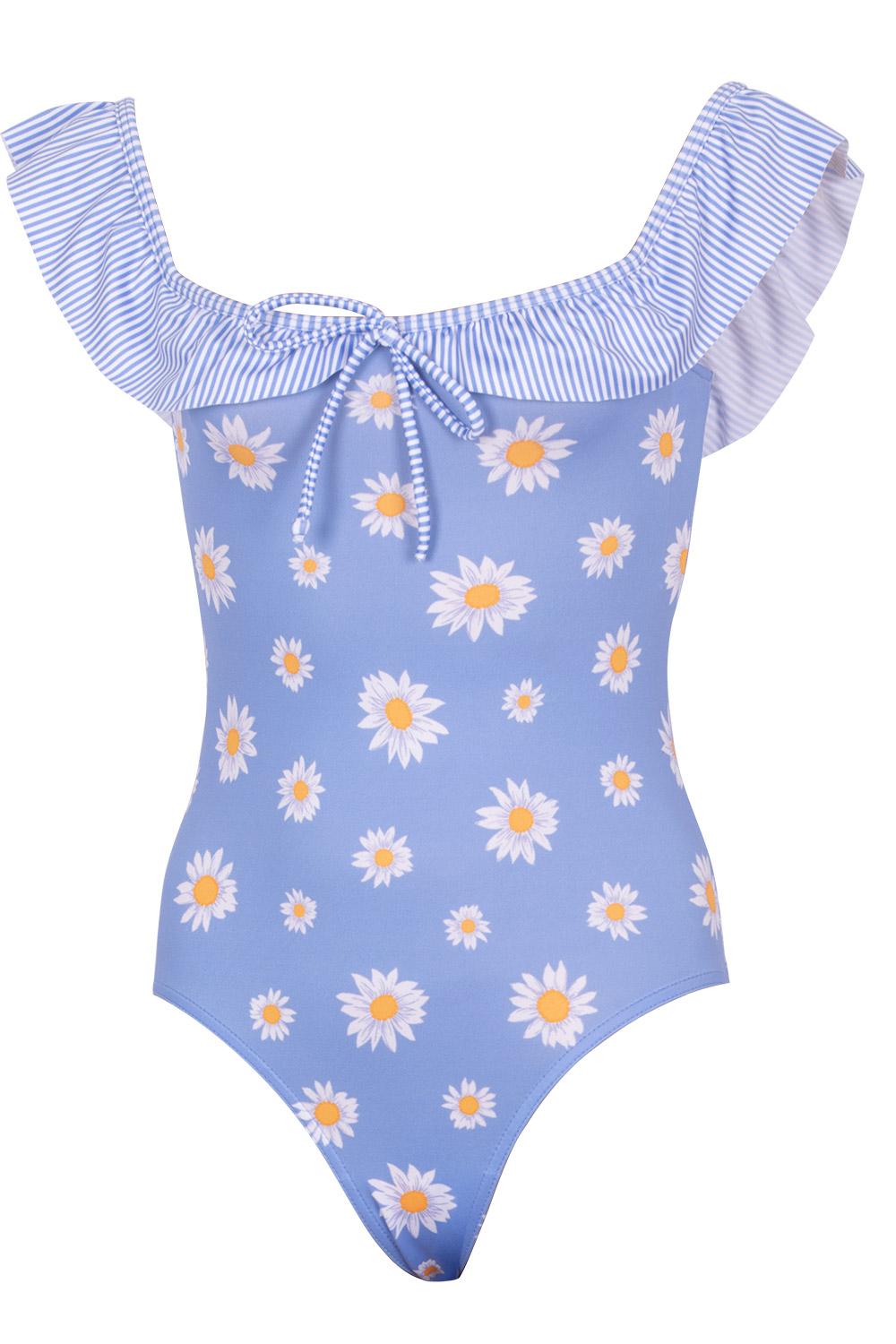 Betsy Daisy Pattern Girls Swimwear