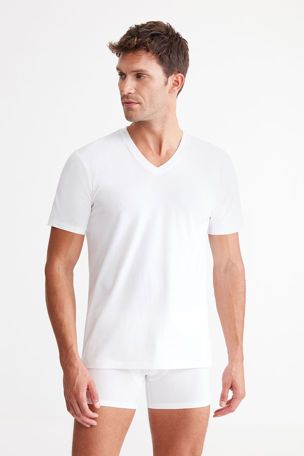 Emilio V Neck Modal Men's Tshirt