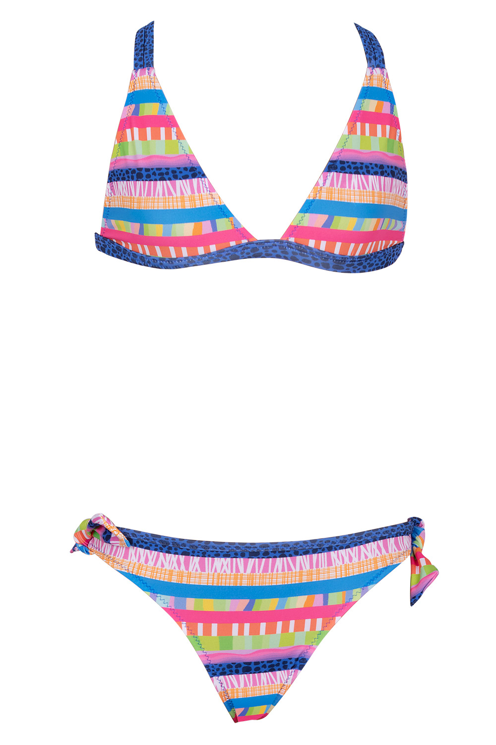 Pamela Patterned Üçgen Bikini Set