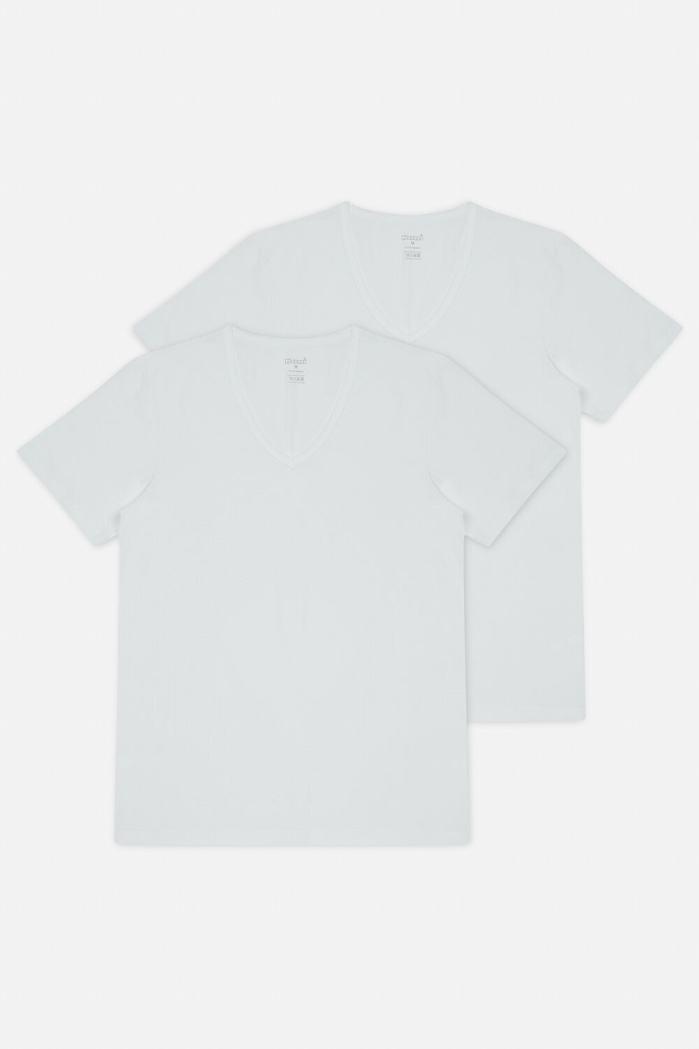 Enrico V-Neck Cotton 2-pack Men's Tshirt