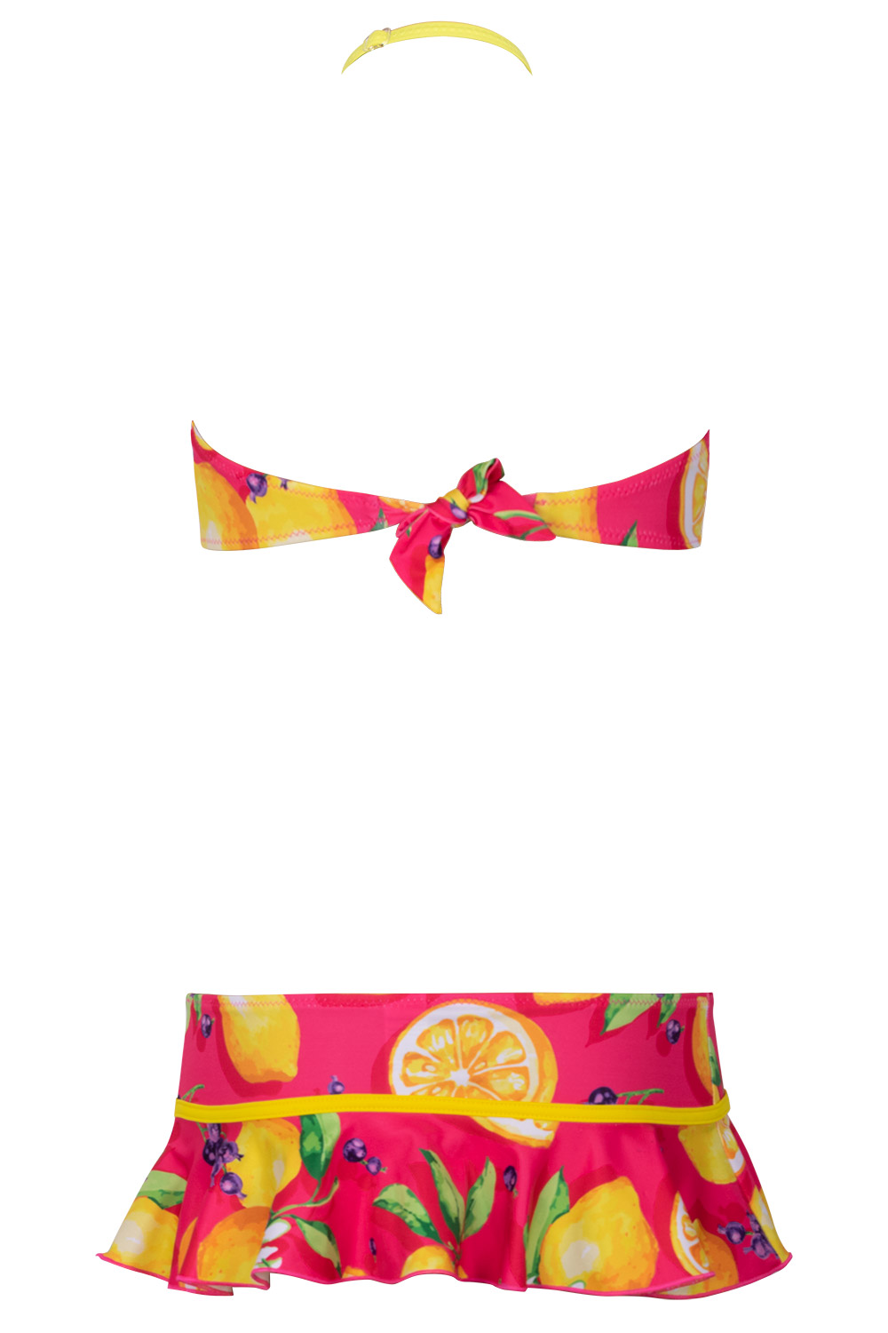 Grape Limon Kids Skirt Bikini Set