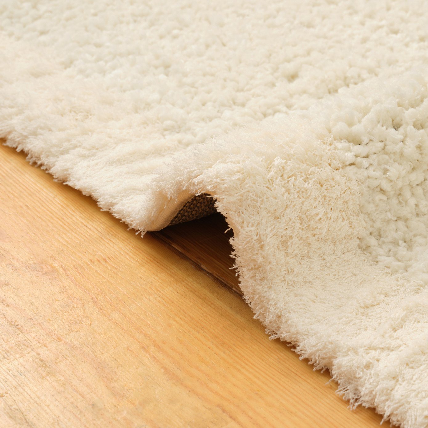 Cashmere Carpet 7/24 Plushy Coco White 160x230 Cm