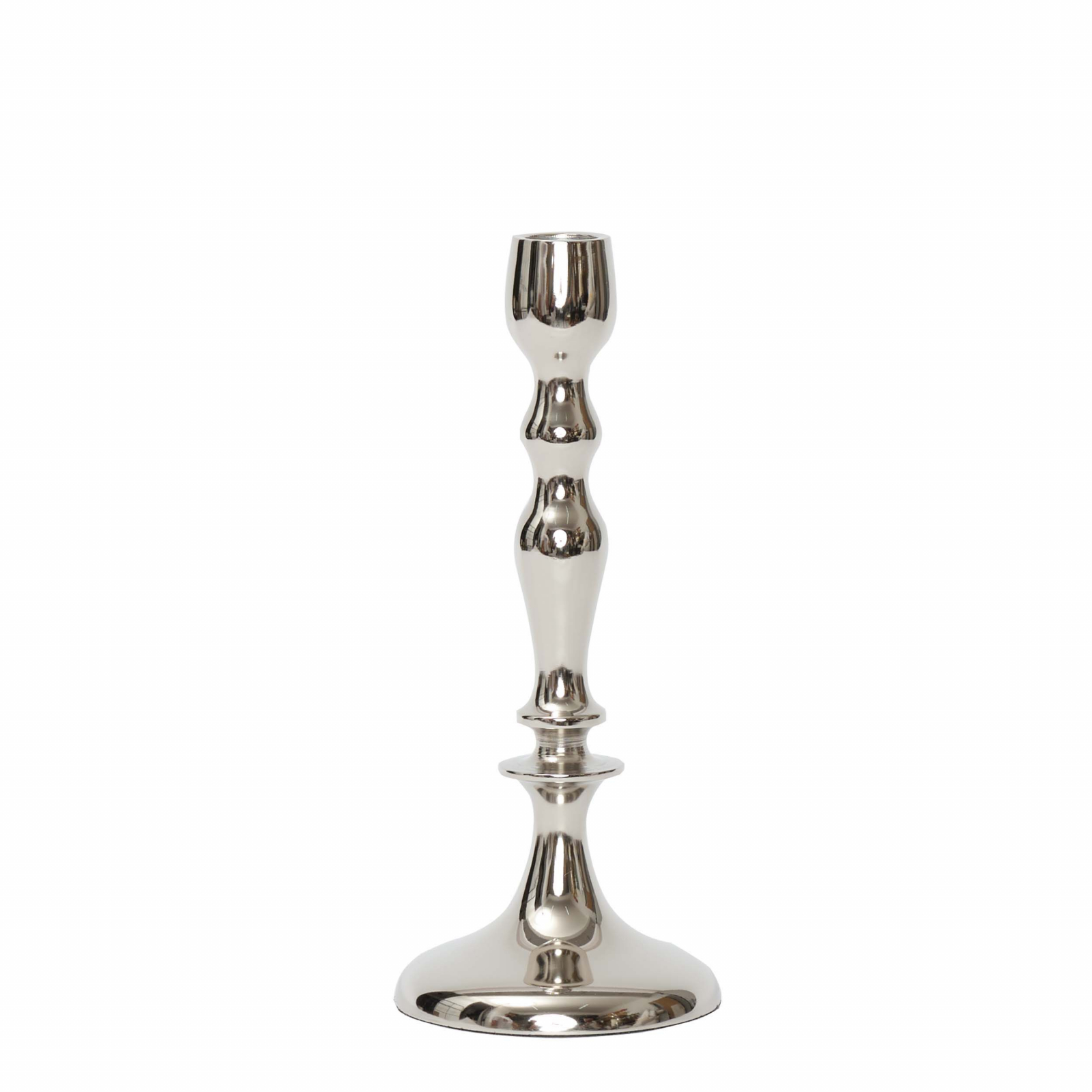 Karaca Home Dots Candlestick 28 Cm Silver