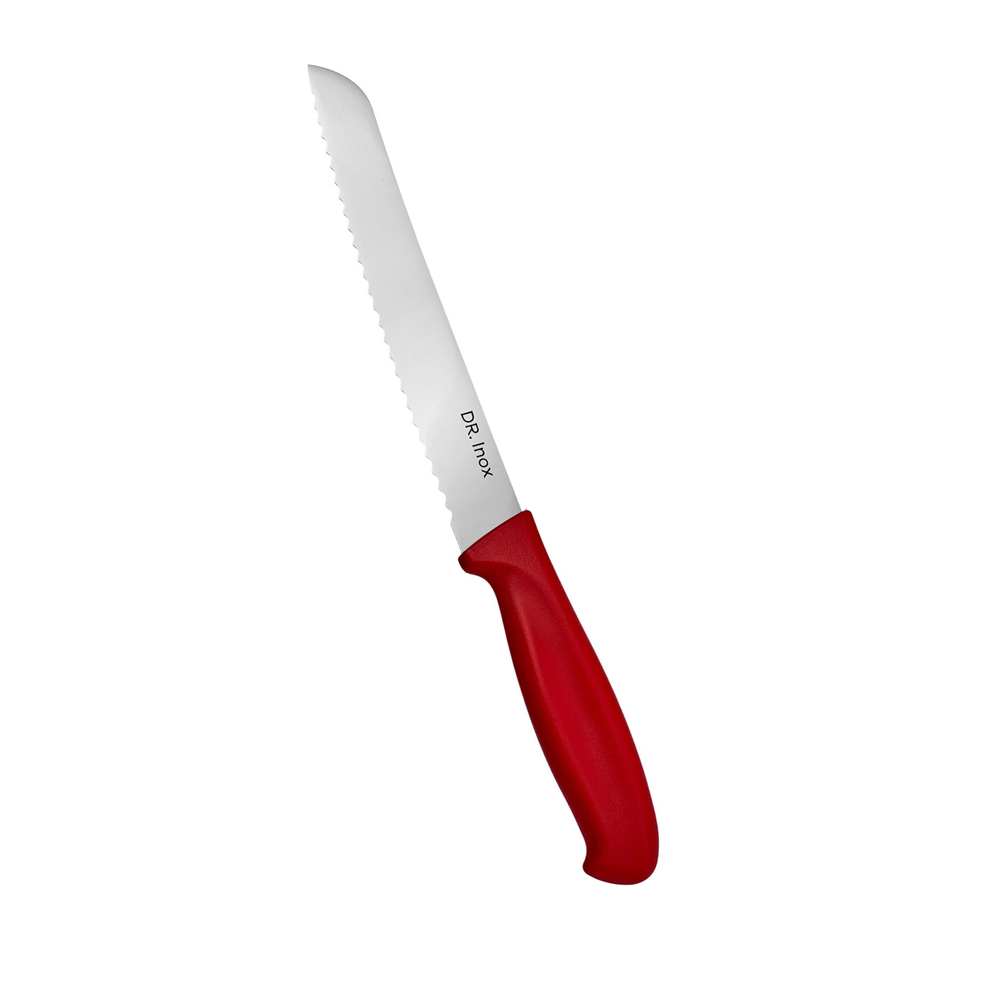 Dr. Inox Bread Knife Red