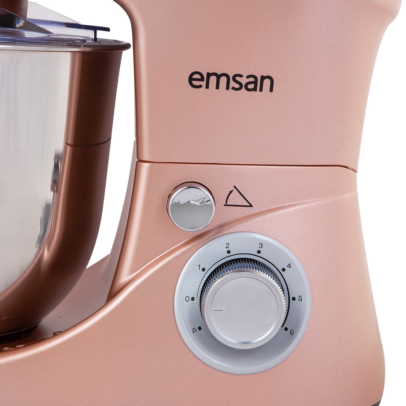 Emsan Bella Gusto Golden Pink Stand Mixer Kitchen Chef 1300W 5 Lt