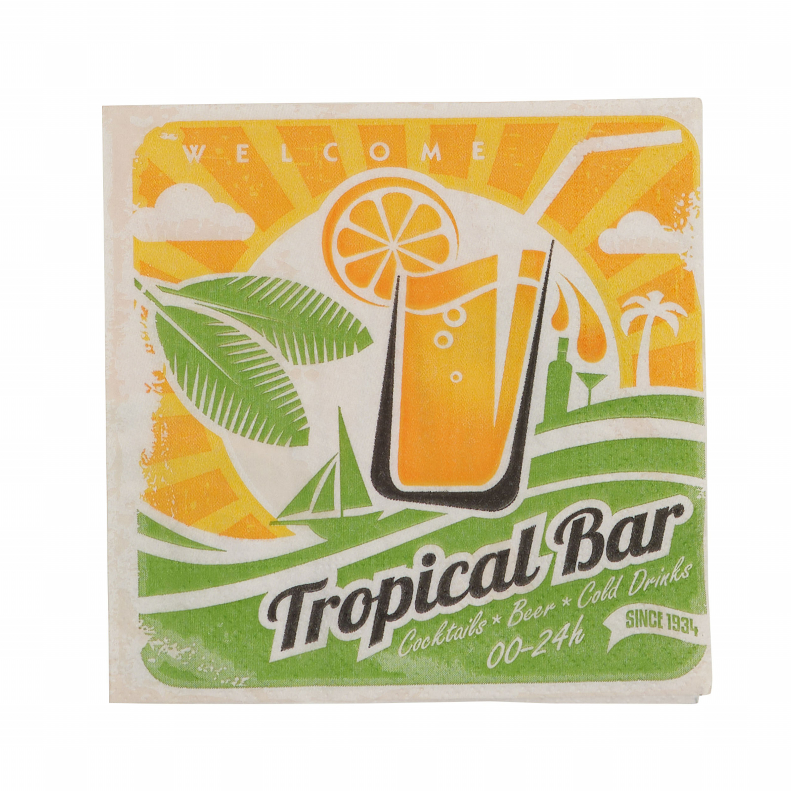 Karaca Home Tropical Paper Napkin 20 Pcs 24x24 Cm