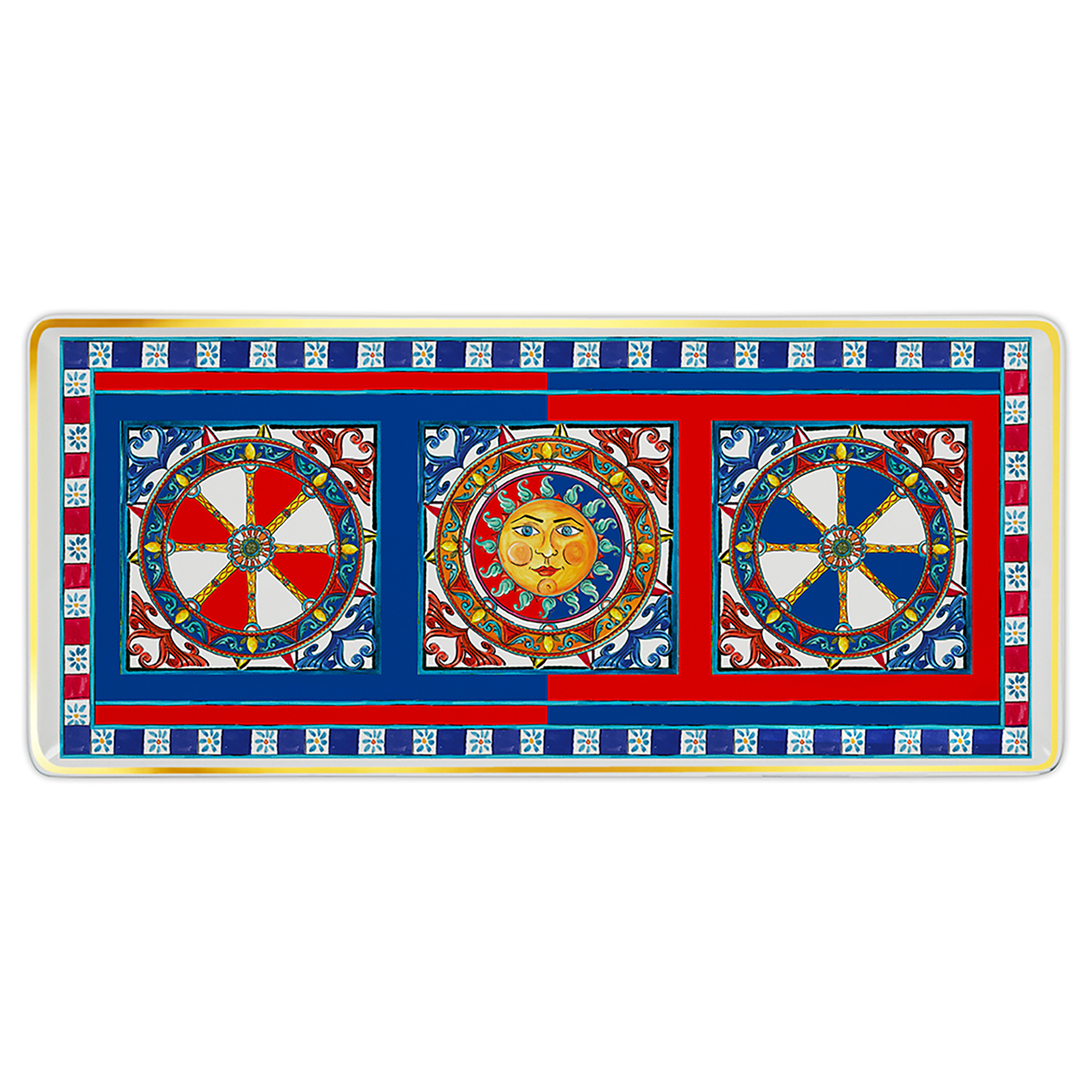 Baci Milano Sole Mio Tray 28x12 Cm