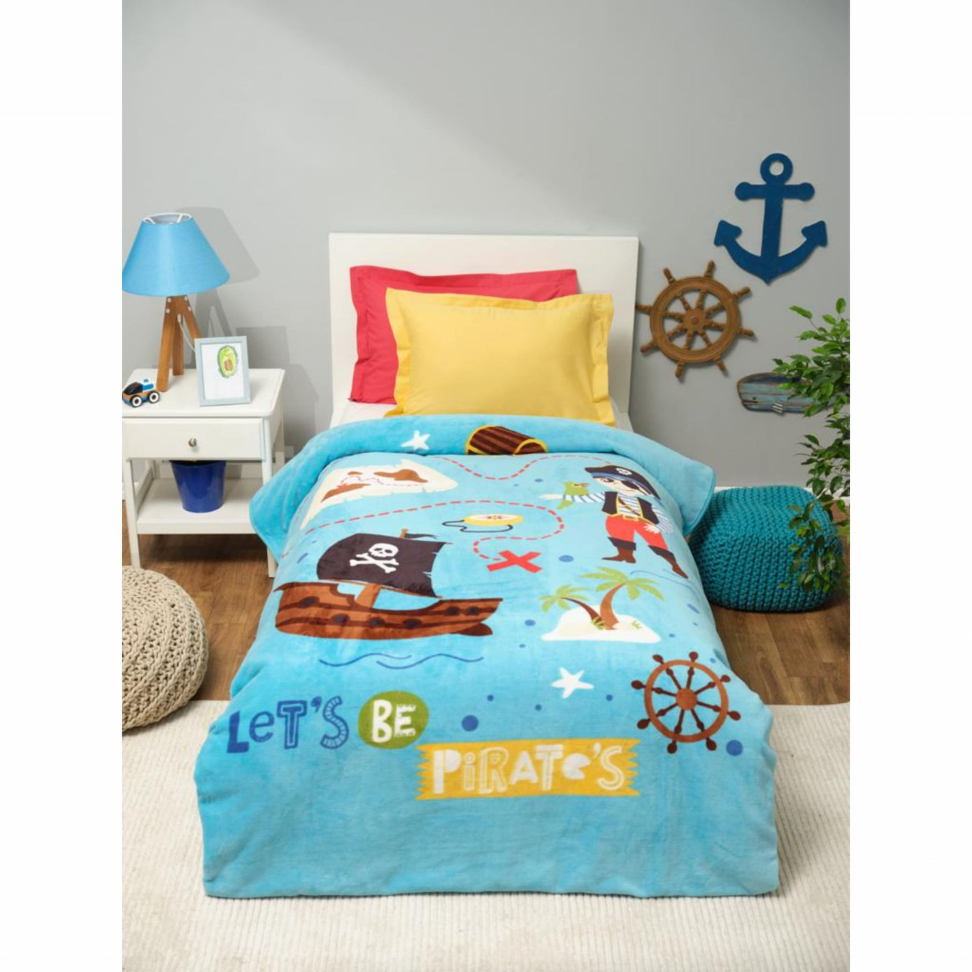 Karaca Home Young Pirates Spanish Single Blanket 160 Cm X 220 Cm