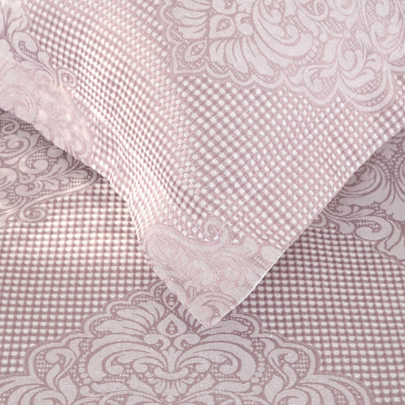 Karaca Home Amelie Double Bedspread Set Lilac