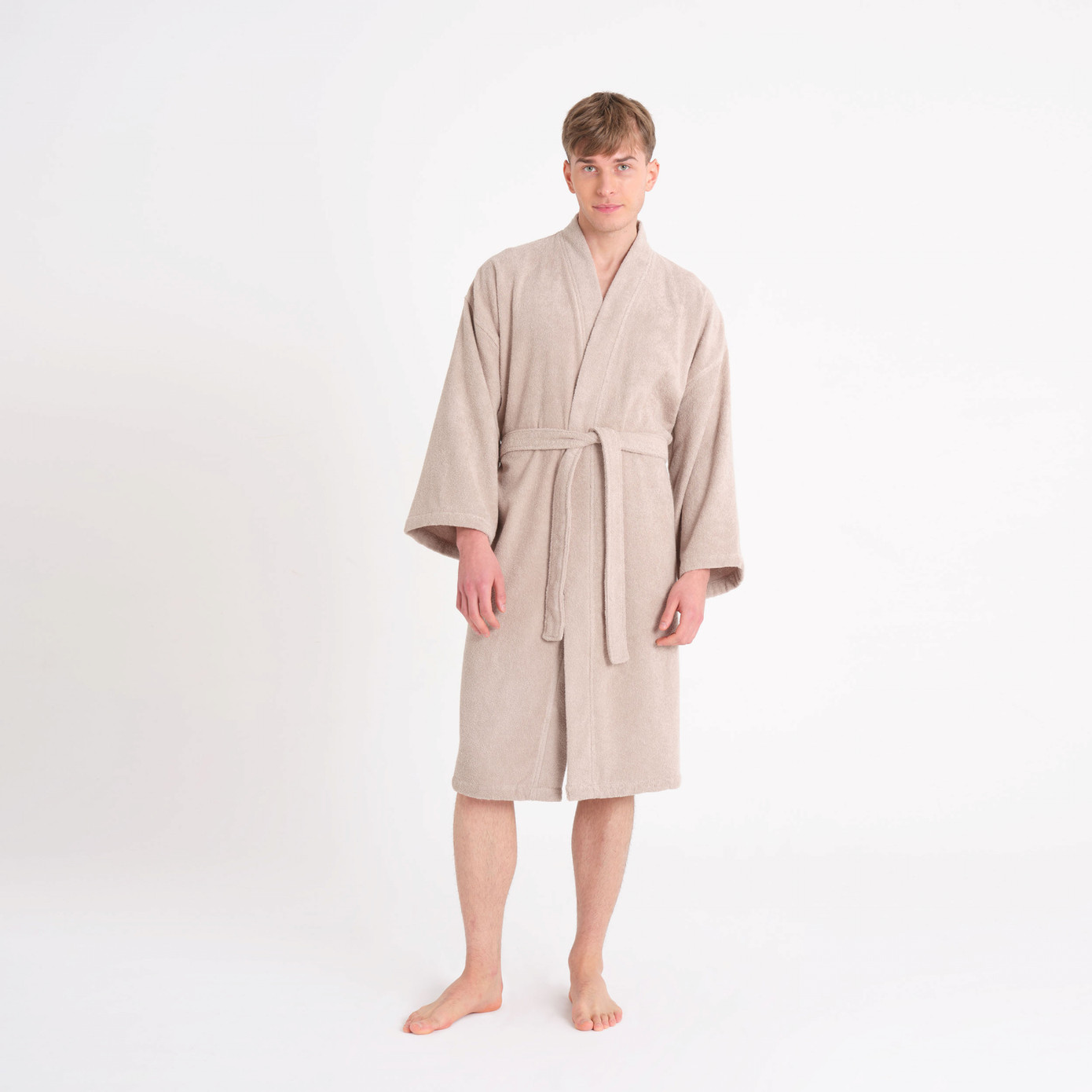 Karaca Home Tokyo Mink Relax 100% Cotton Bathrobe S/M