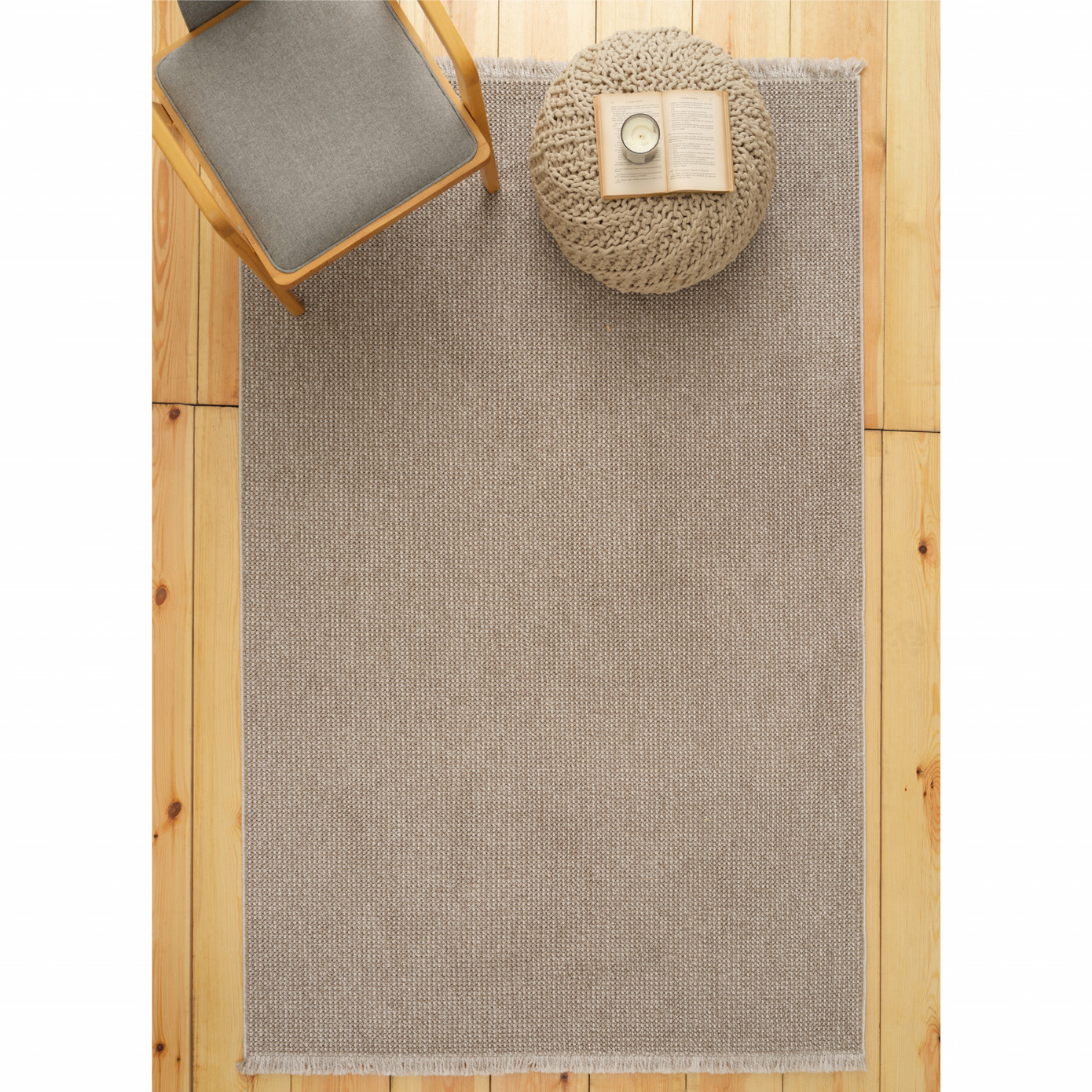 Cashmere Carpet 7/24 Scandinavian Premium Linda Brown 120x180 Cm