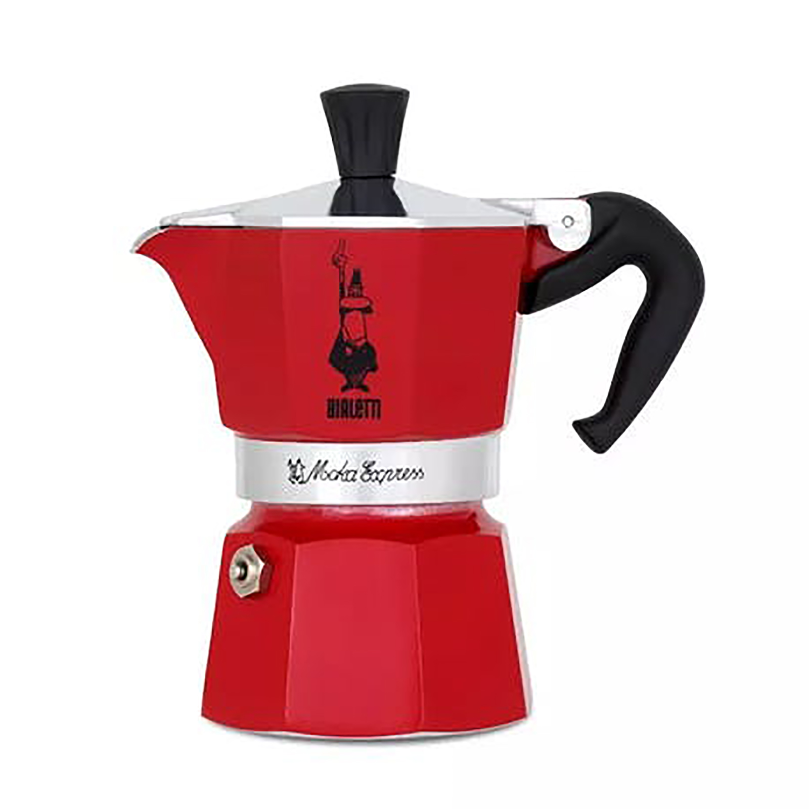 Bialetti Moka Pot Express Red 3 Cup