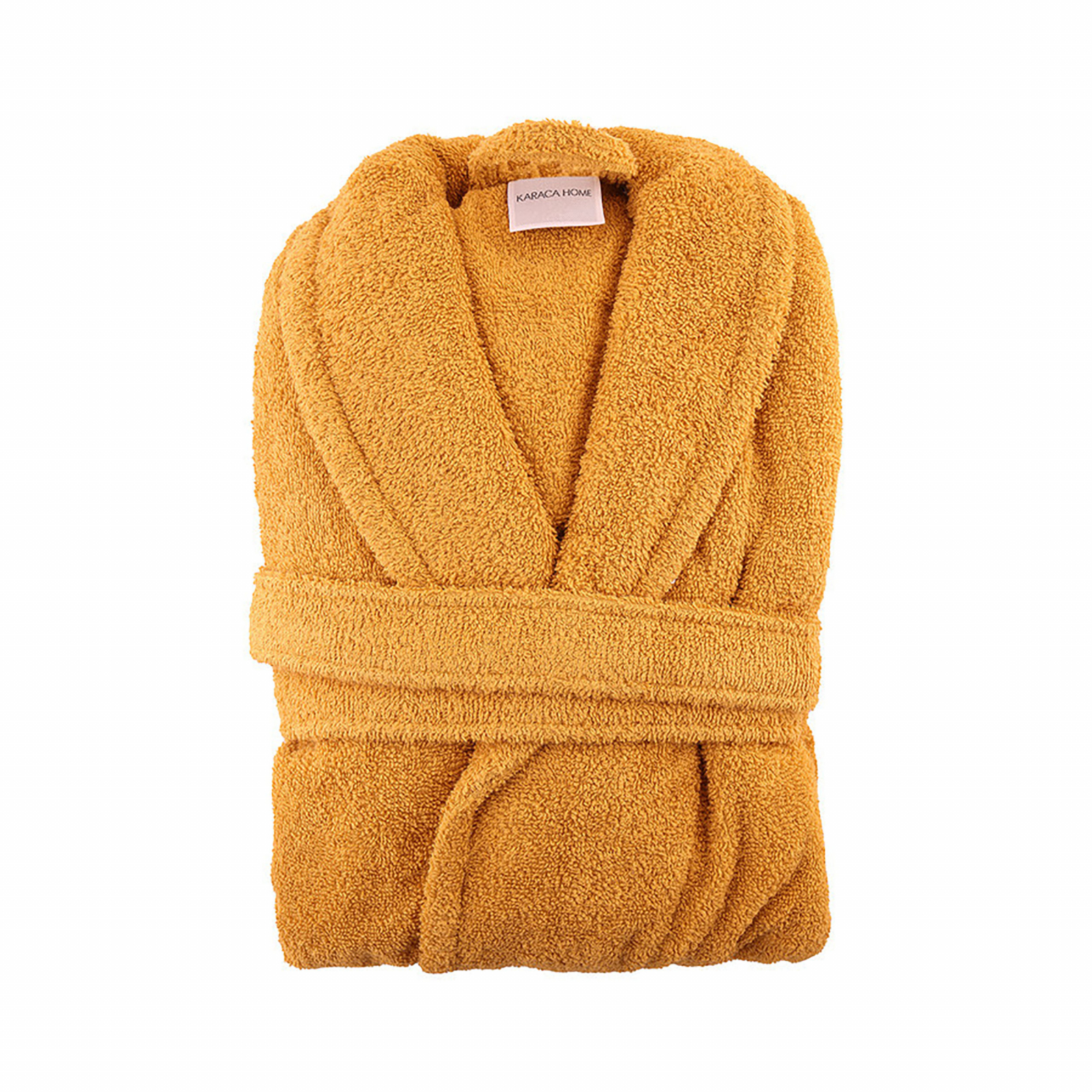 Karaca Home Back To Basic Light Mustard Bathrobe S/M