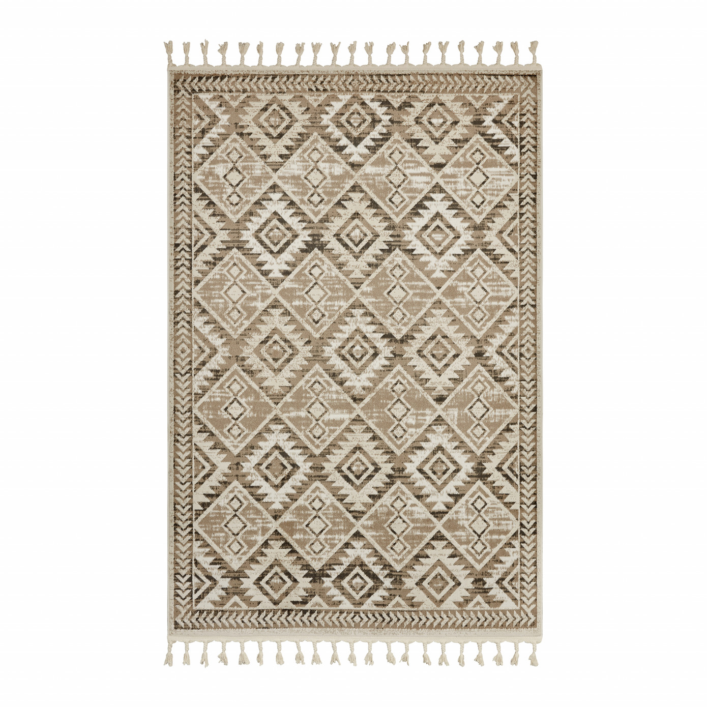 Cashmere Carpet 7/24 Scandinavian Olaf White 80x300 Cm