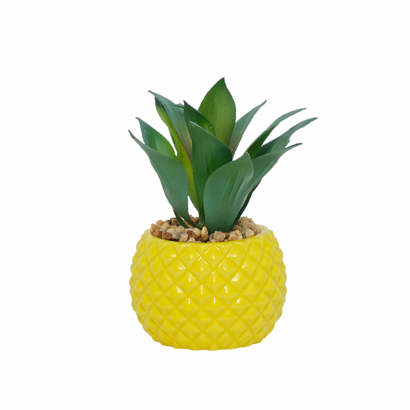 Karaca Home Pineapple Potted Artificial Succulent