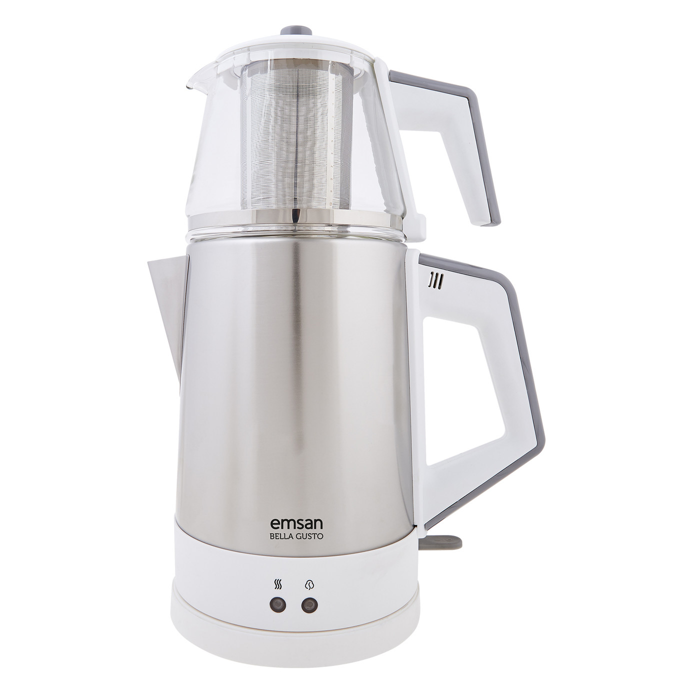 Emsan Bella Gusto Tea Maker Glass White