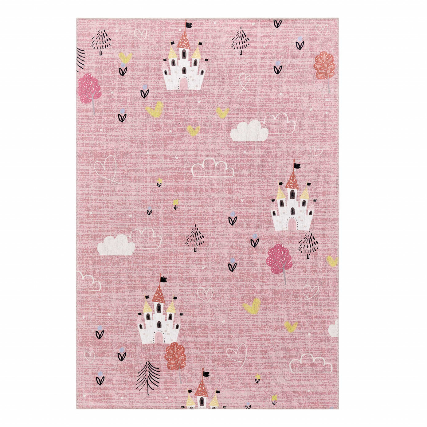 Cashmere Carpet Decorative Art Kids/Teen Pinky 120x180 Cm