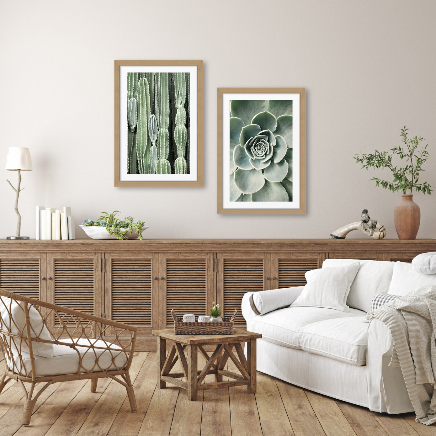 Karaca Home Cactus Frame View Table