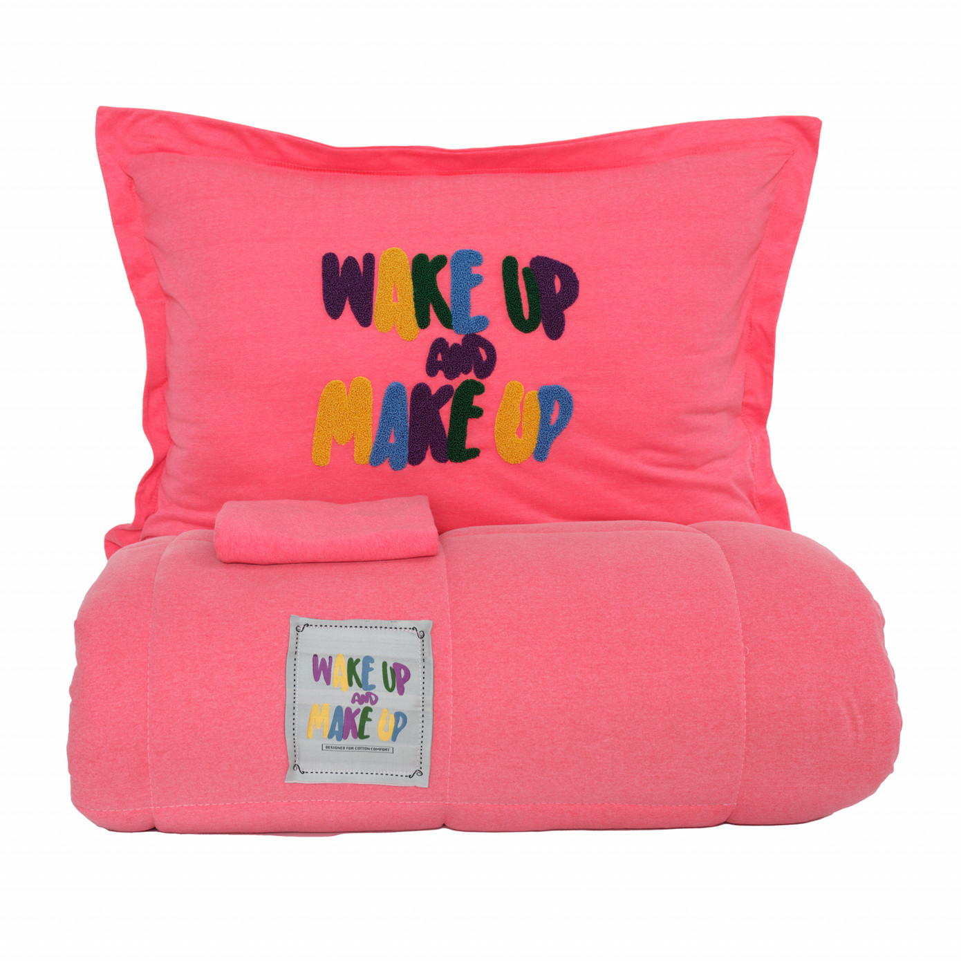 Karaca Home Motto Cotton Comfort Single Fuchsia