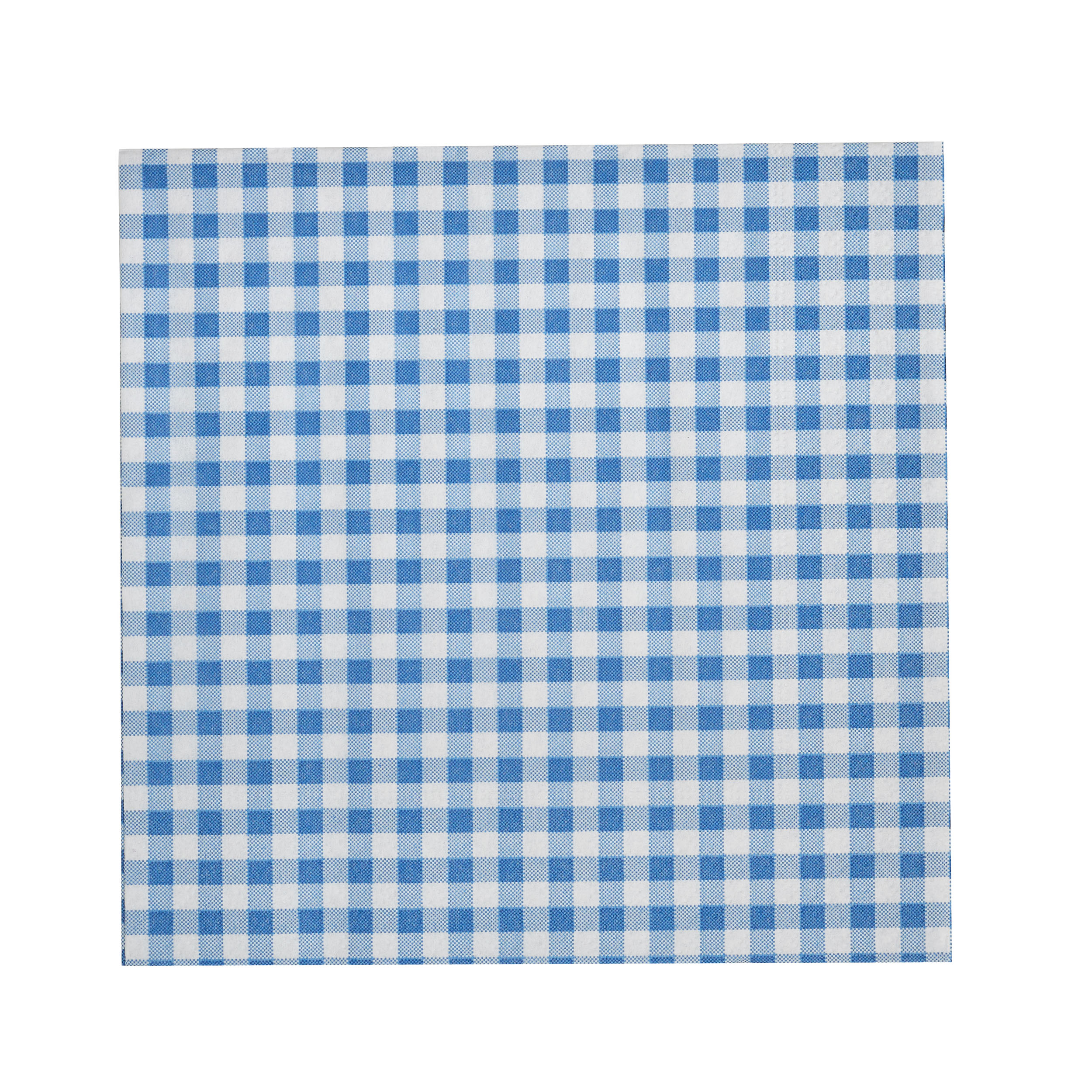 Karaca Home Plaid 20 Pcs Paper Napkin 33x33 Cm Blue