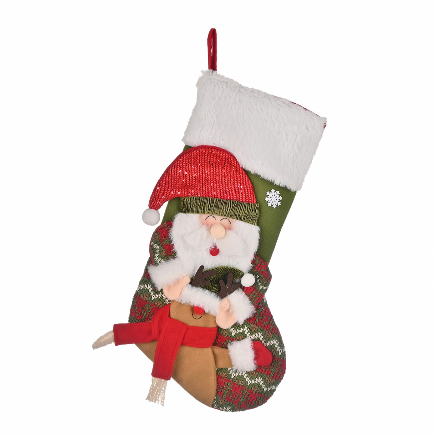 Karaca Home New Year Santa Christmas Gift Socks 47 Cm