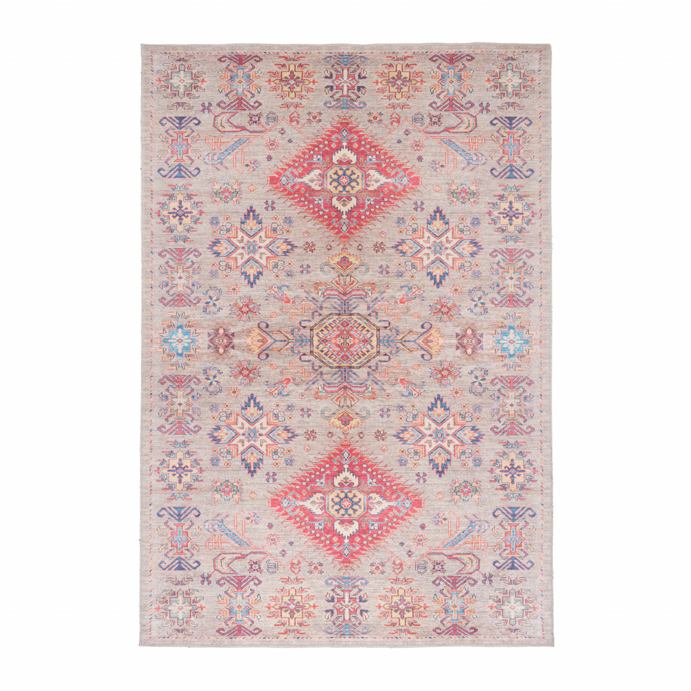 Cashmere Carpet Decorative Art Turkmen Nomad 180x280 Cm