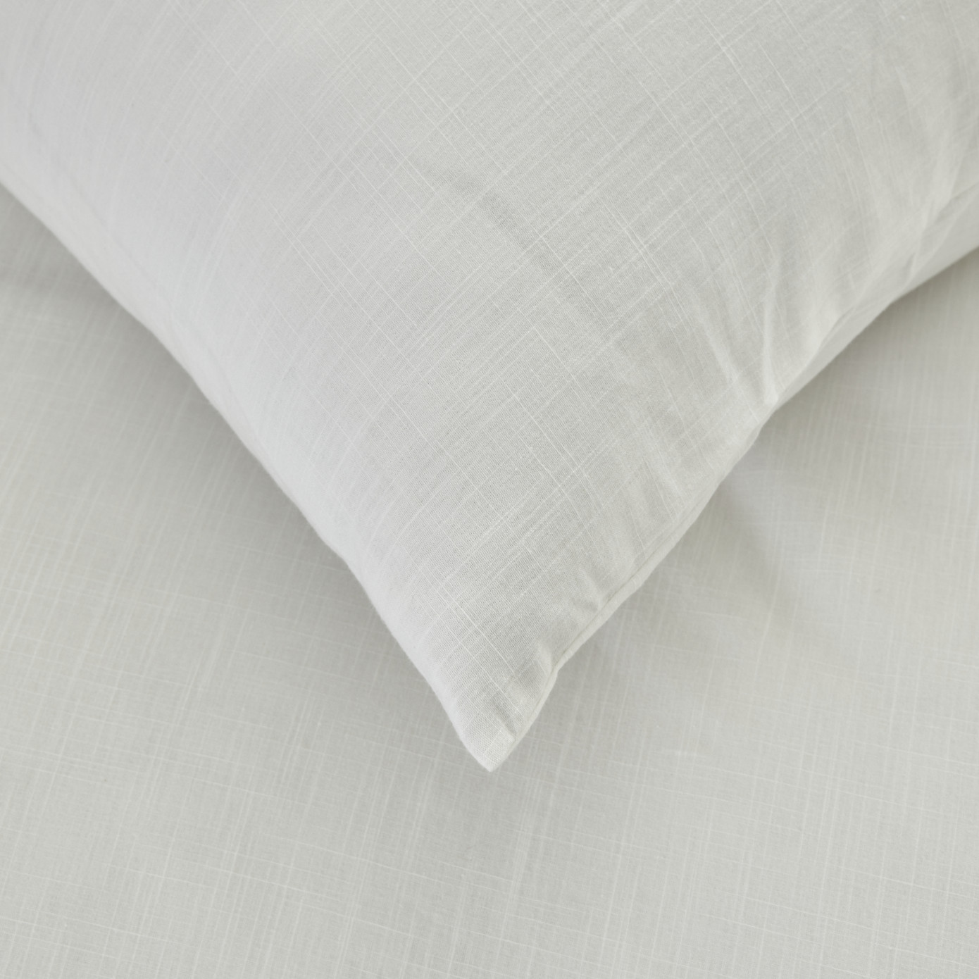 Karaca Home 4 Element White 100% Cotton Single Duvet Cover Set Air