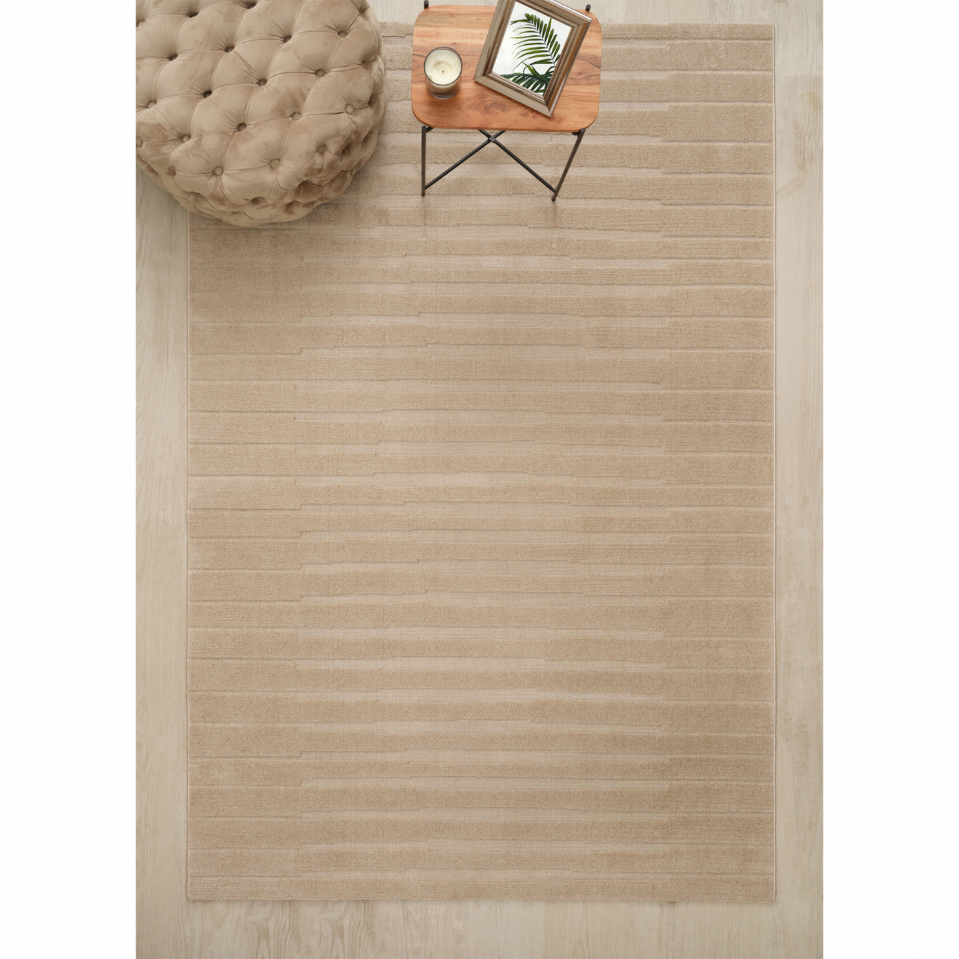 Cashmere Carpet 7/24 Gloria Riela Brown 80x300 Cm