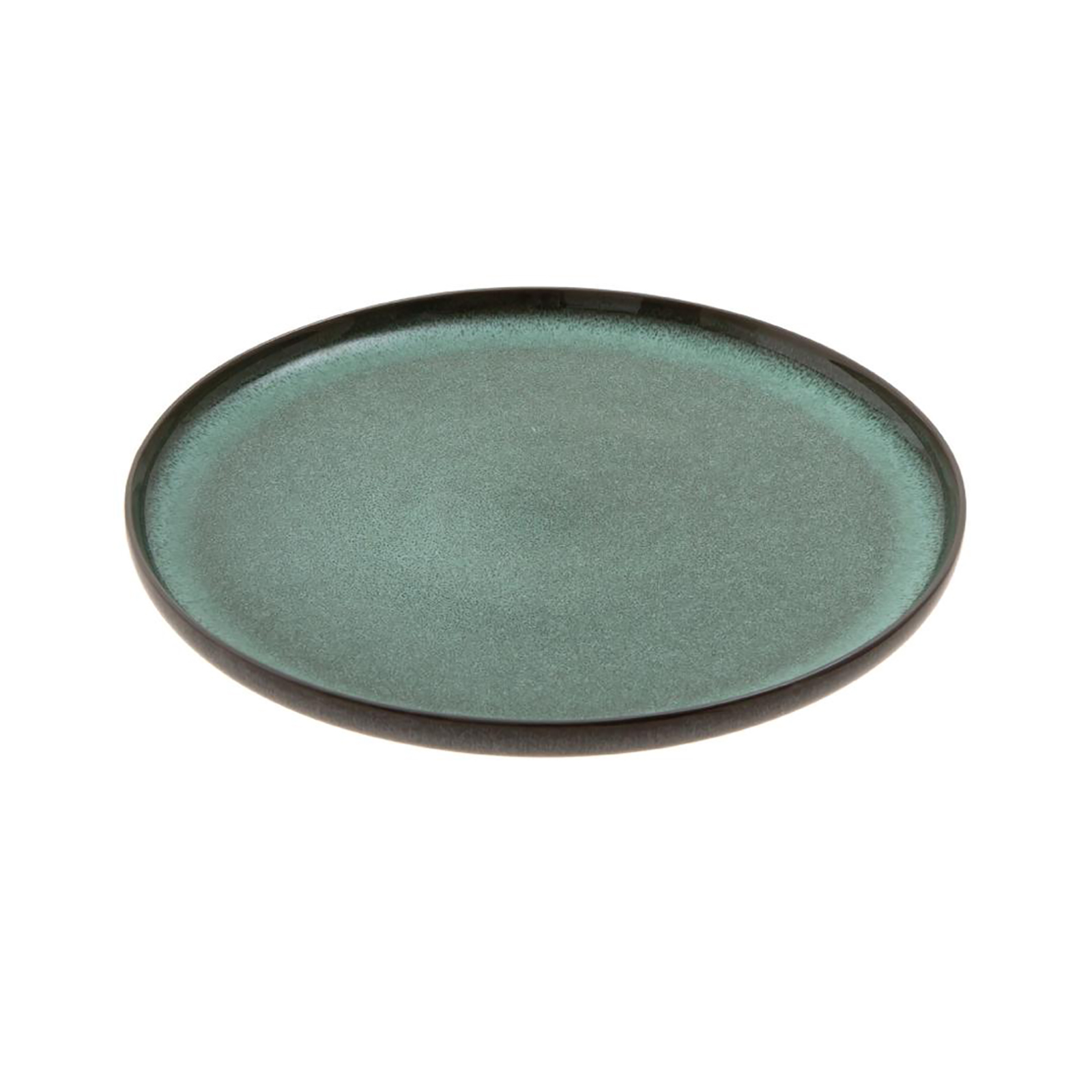 Jumbo Twin Green Flat Plate 29 Cm