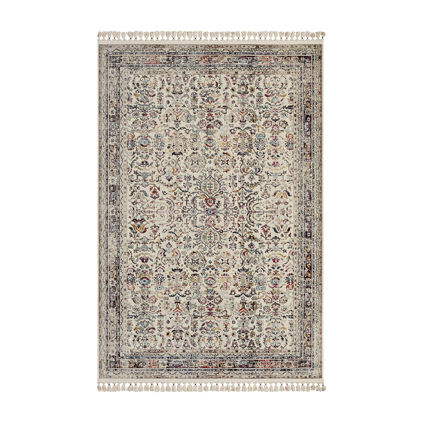 Cashmere Carpet 7/24 Rug And Jute Rose 120x180 Cm