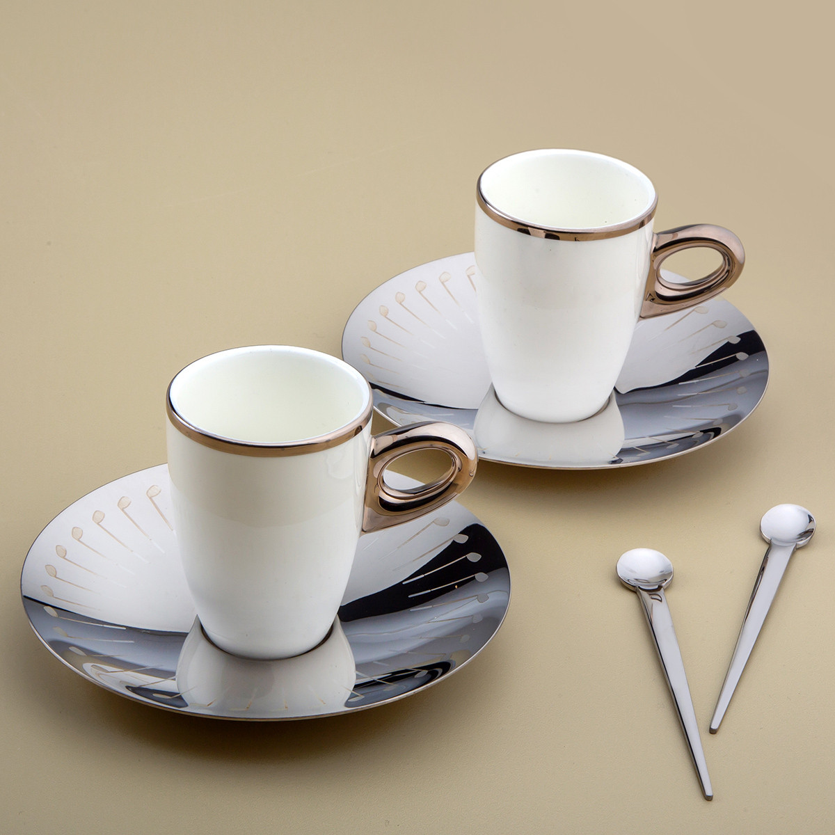 Jumbo Golf Line Espresso Set Of 2 Cups