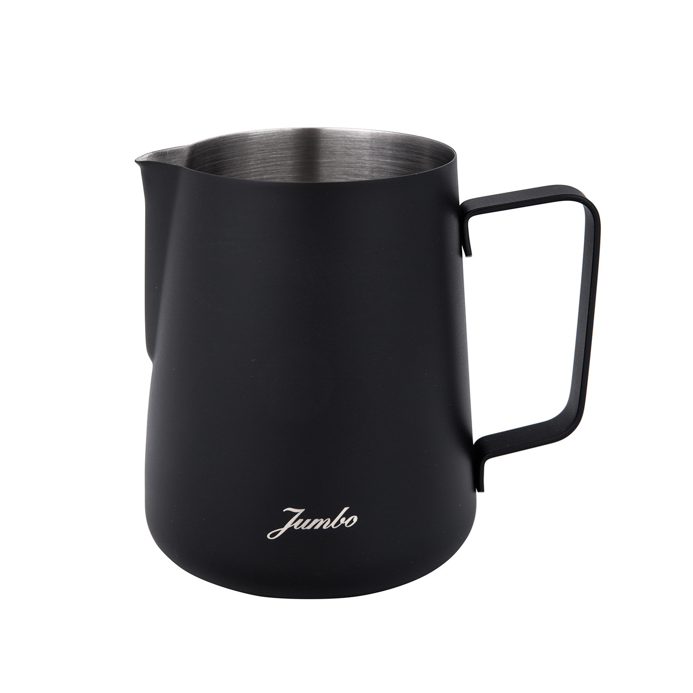 Jumbo Venti Steel Milk Pot Black 700 Ml